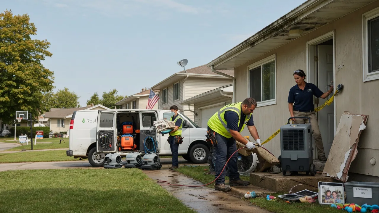 Water Damage Restoration in Lake In The Hills, IL near me